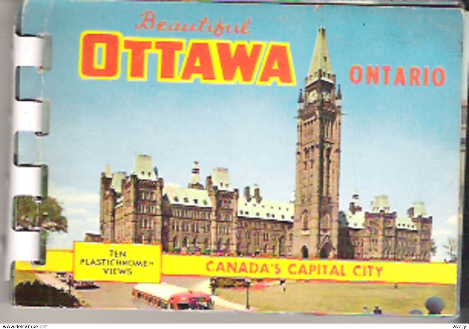 Picture Booklet Of Beautiful, Ottawa, Ontario  Canada's Capital City - North America