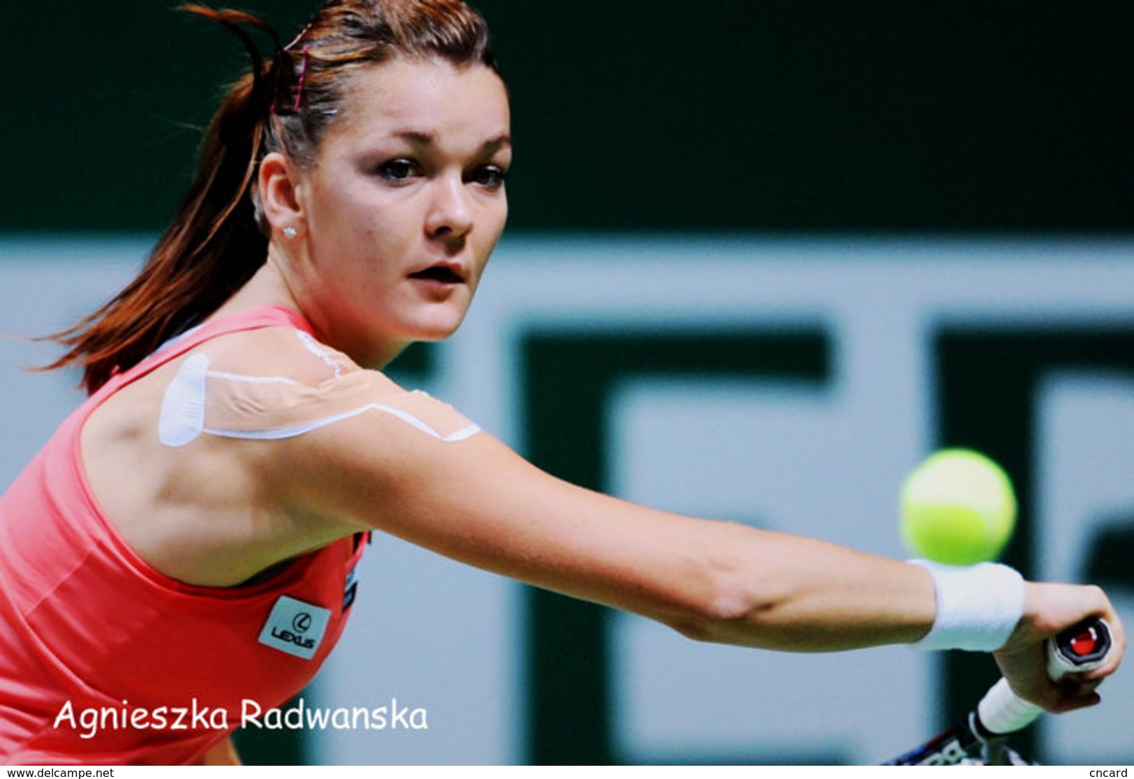 [ T95-014   ]  Agnieszka Radwa&#x144;ska , Poland Tennis Player , China Pre-stamped Card, Postal Stationery - Tennis