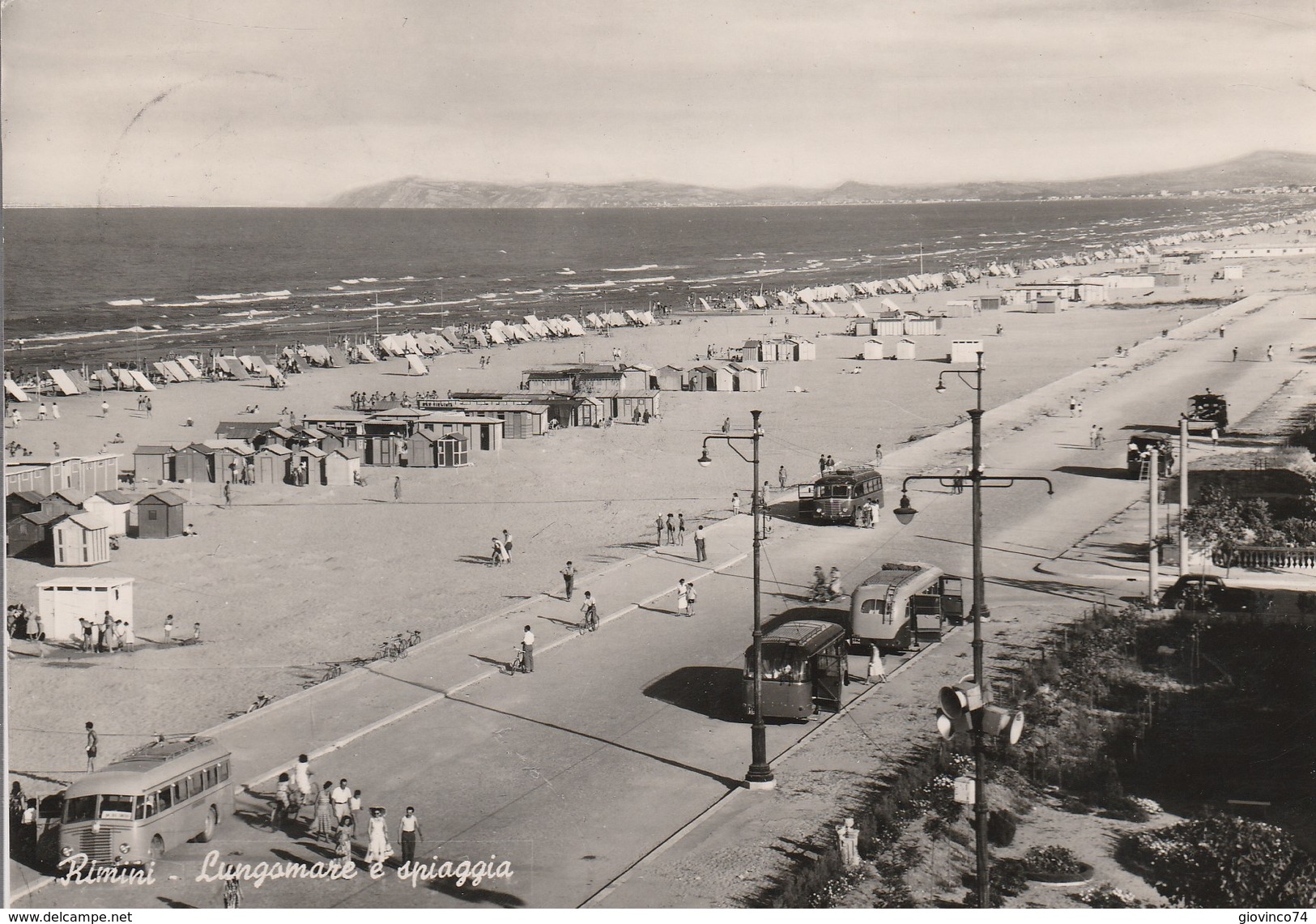 RIMINI - LUNGOMARE E SPIAGGIA.......CCC - Rimini