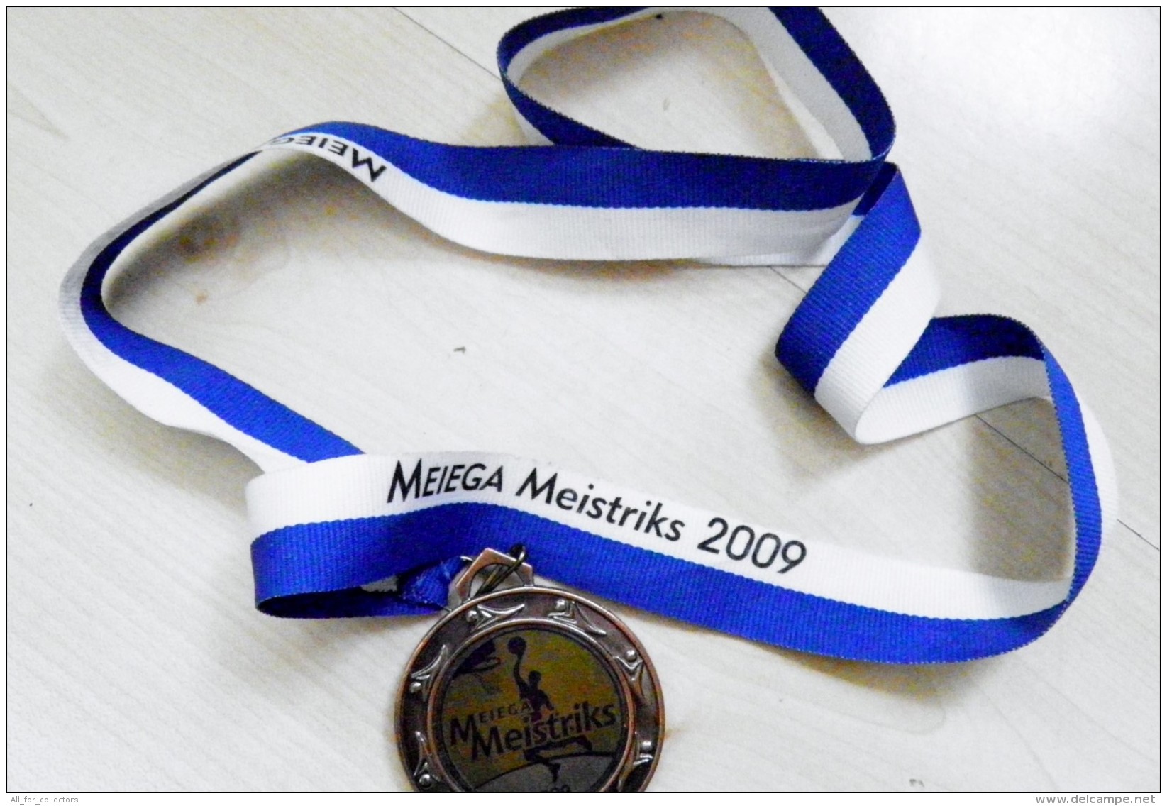 Basketball Sport Medal From Estonia 2009 Meiega Meistriks - Altri & Non Classificati