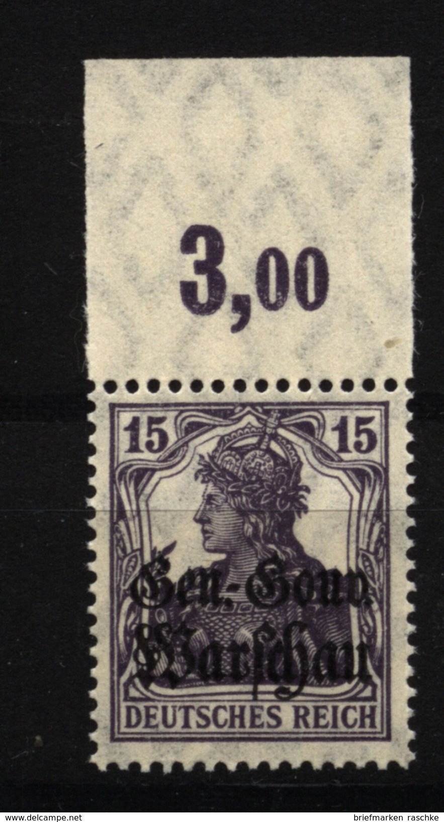 Deutsche Post In Polen,12b,OR P Xx - Besetzungen 1914-18