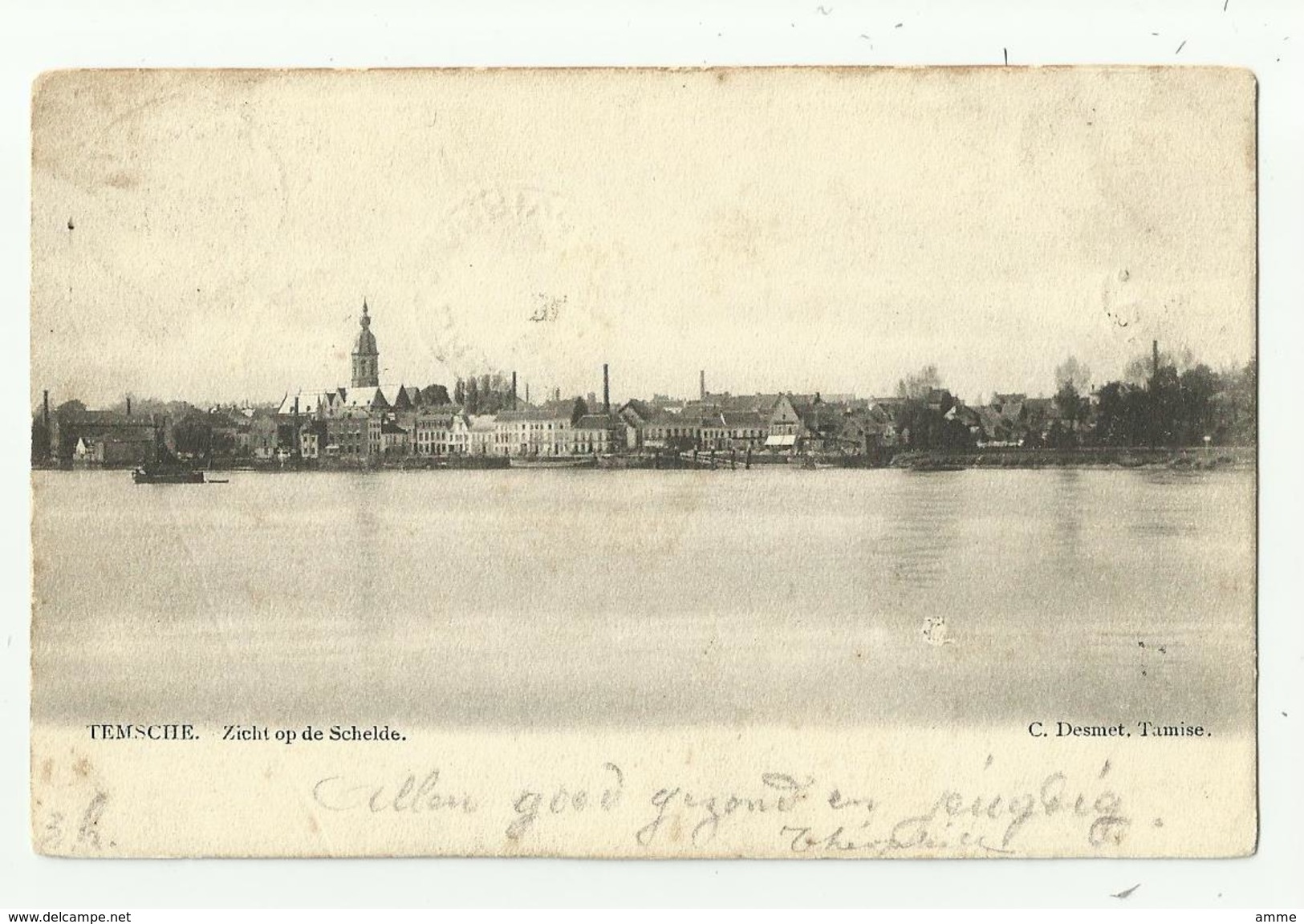 Temse  - Temsche - Tamise  *  Zicht Op De Schelde - Temse