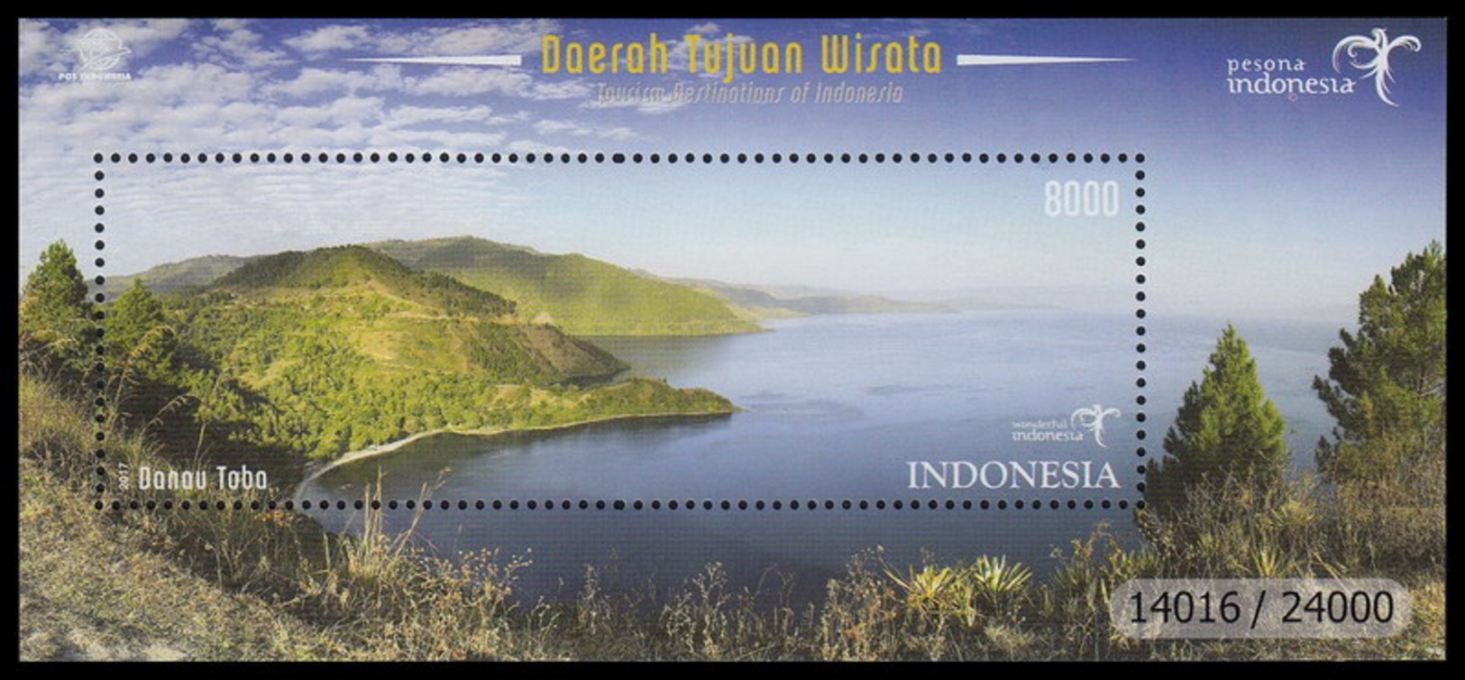 Indonesia 2017 Tourism Destinations Mnh SS - - Otros & Sin Clasificación