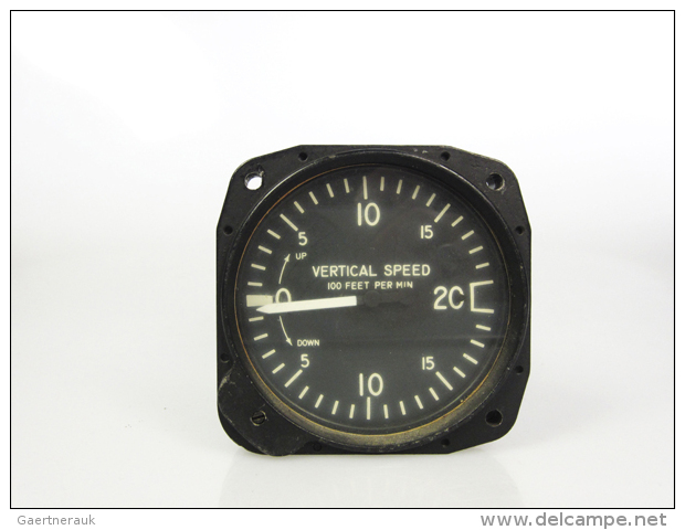 FLUG / BORDINSTRUMENTE, USAF Vertical Speed Indicator. (D) - Non Classés