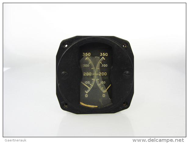 FLUG / BORDINSTRUMENTE, Royal-Air Force Dual Temp. Indicator. (D) - Non Classés