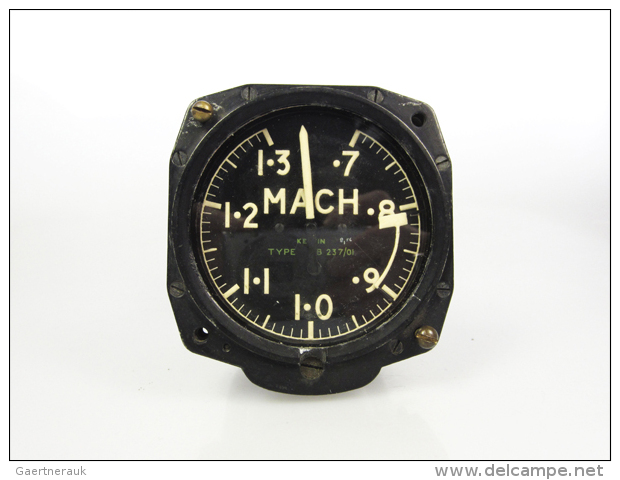 FLUG / BORDINSTRUMENTE, Royal Air Force Machmeter. (D) - Non Classés