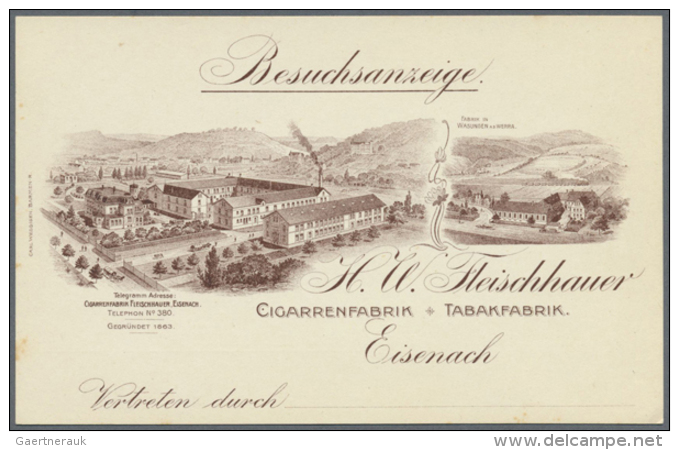 EISENACH Mit Wartburg (alte PLZ 5900), Sehenswerter Posten Mit 32 Alten, Nur Besseren, Ansichtskarten Ab 1885.... - Other & Unclassified