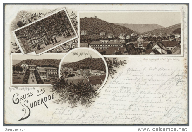 QUEDLINBURG, ALEXISBAD, SUDERODE, THALE Und Umgebung (alte PLZ 430), Interessanter Posten Mit 40 Alten, Nur... - Other & Unclassified