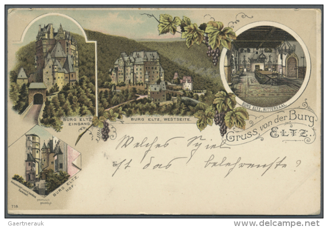 KOBLENZ-LAND (alte PLZ 540 - 541), Mit U.a. Burg Eltz, St. Goar, Boppard, Nassau Und H&ouml;hr-Grenzhausen. Ein... - Autres & Non Classés