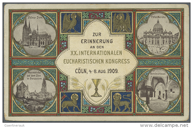 NORDRHEIN-WESTFALEN, Schachtel Mit Gut 340 Ansichtskarten, &uuml;berwiegend Nach 1945 Mit Zum Teil Kleinen... - Autres & Non Classés