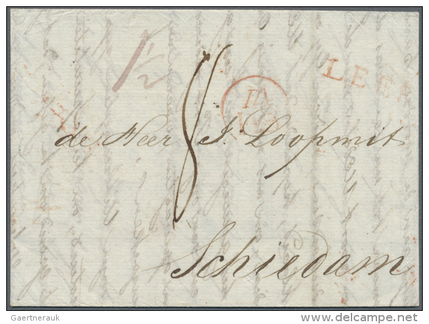 1818, Leer, Brief Aus St. Petersburg Mit Handschriftlichem Vermerk "bef&ouml;rdert Durch Claas Vissering" In Leer,... - Hanovre