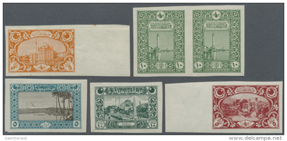 1916/1967 (approx). Stamp Lot With PROOFS And IMPERFORATES. Mint, NH. Sc #424, 430, 546 (+ Block Of 4), 549, 550... - Autres & Non Classés