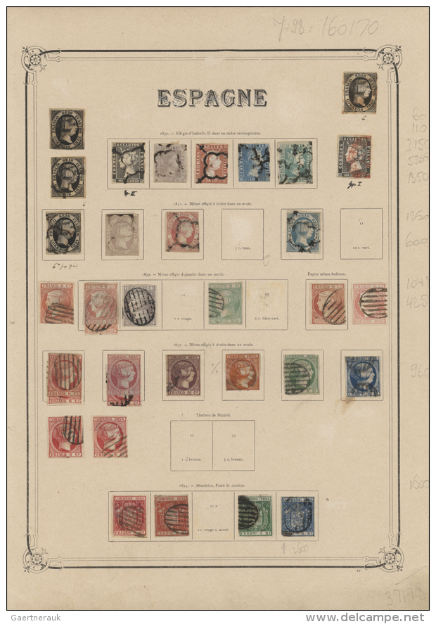 1850/1937, Used And Mint Collection On Ancient Album Pages, Varied Condition As To Be Expected Bt Overall... - Autres & Non Classés