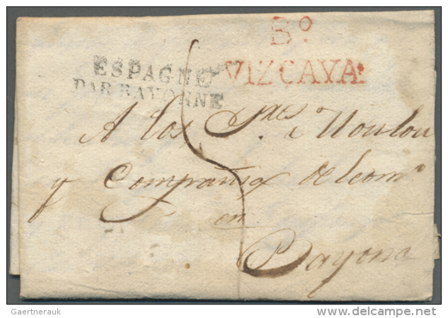 1795/1855 (ca.), Holding Of Apprx. 325 Stampless Covers, Very Interesting Lot For The Specialist! (D) - ...-1850 Préphilatélie