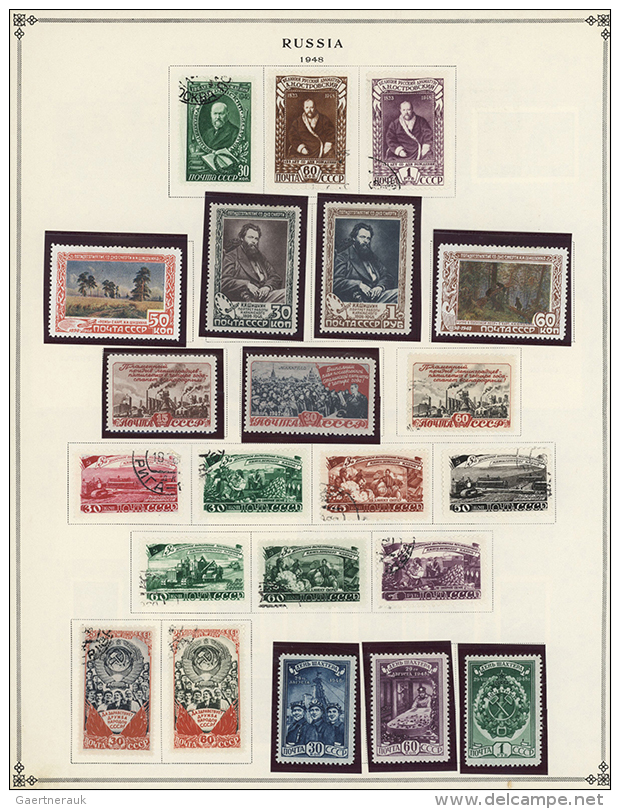 1941/1980, Used And Mint Collection In A Scott Album, Well Filled Throughout, Containing A Good Range Of... - Autres & Non Classés