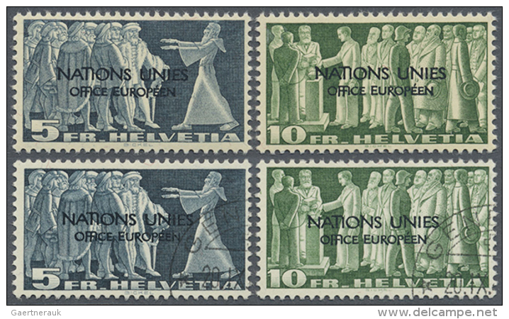 1950/1969, Umfangreiche, Meist Postfrische Und Gestempelte Sammlung Mit Den Marken-Ausgaben, Frankierten... - Autres & Non Classés