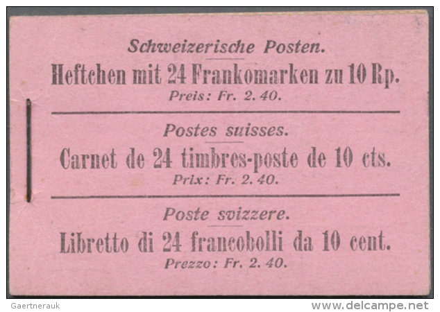 1907-2013: Umfangreiche Kollektion Von Mehr Als 400 Markenheftchen Und Ca. 45 Tickets, Dabei Gro&szlig;artiger Teil... - Carnets