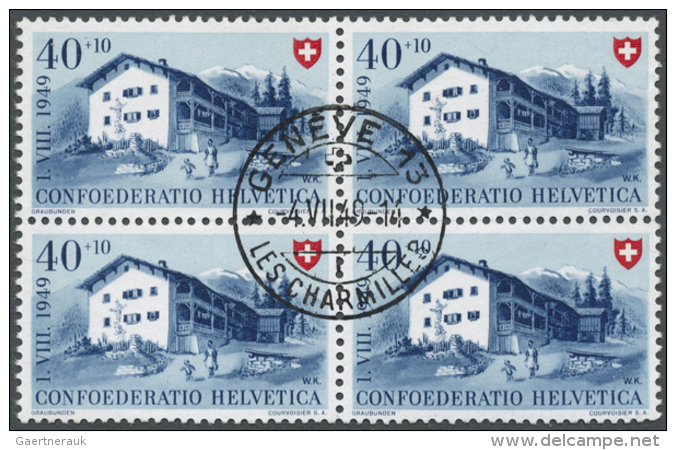 1862/1960er: Schweiz-Teil Einer Interessanten Einlieferung, Mit 25 Belegen Aller Art (u.a. GA-Karte 1897 Von Genf... - Autres & Non Classés