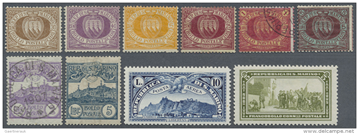 1877/1955, Mainly Mint Assortment On Stockcards, Comprising A Nice Section Early Issues, E.g. 1877 2c. To 40c.... - Autres & Non Classés