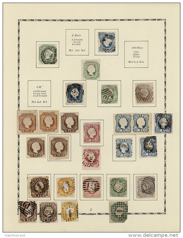 1853/1935, Used And Mint Collection In An Album With Clear And Pleasant Focus On The Classic And Semi-classic... - Autres & Non Classés