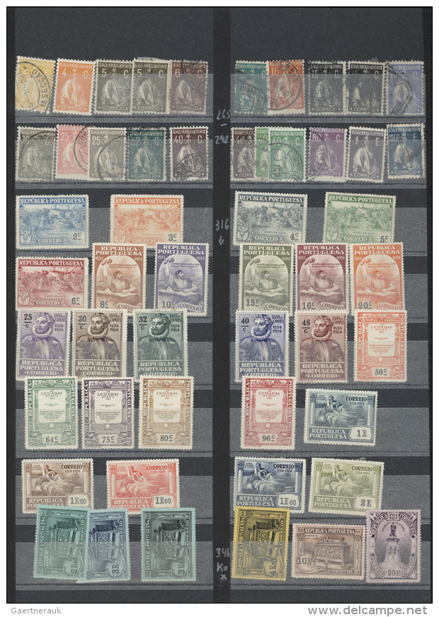 1853/1940 (ca.), Mint And Used Collection In An Album, From Some Classic Stamps, Better Mint Sets Like 1924... - Autres & Non Classés