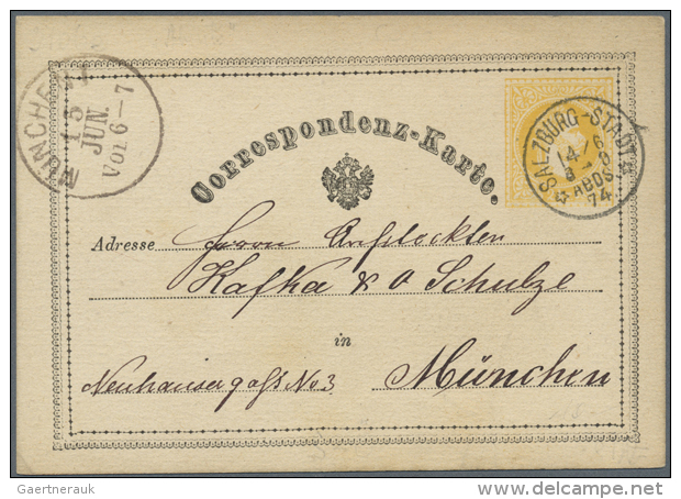 SALZBURG - STADT: 1795/1990 (ca.), Bestand Von Ca. 1.150 Belegen Von Salzburg-Stadt Ab Vorphila Mit Etlichen... - Autres & Non Classés