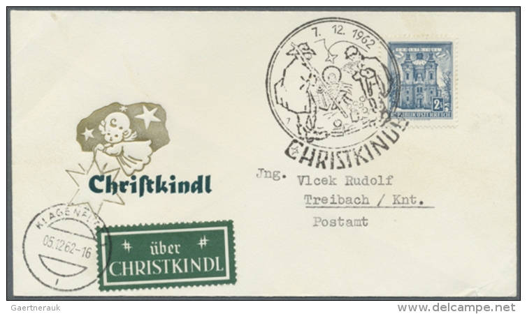 CHRISTKINDL: 1953/2014 (ca.), Bestand Von Ca. 570 Belegen Dabei Sehr Viel Bedarfspost Meist Im Moderneren Bereich... - Autres & Non Classés