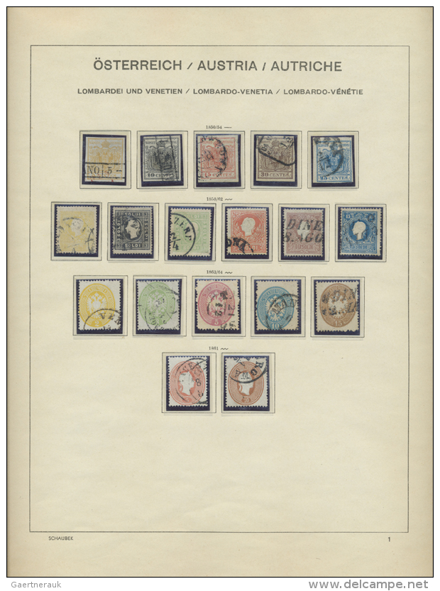 1850/1955, Hochwertiger Und Sehr Vielseitiger &Ouml;sterreich-Bestand, Resultierend Aus Jahrelanger... - Autres & Non Classés