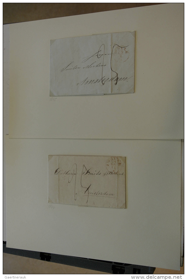 Box With Approx. 100 Unfranked Covers With Cancel Zwolle. (D) - Marcophilie
