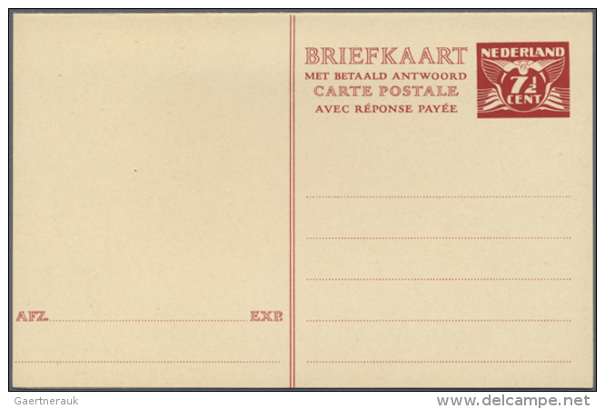 1872/1947, Collection Of Apprx. 117 (apparently Mainly Different) Unused Stationeries, Comprising Cards, Reply... - Entiers Postaux