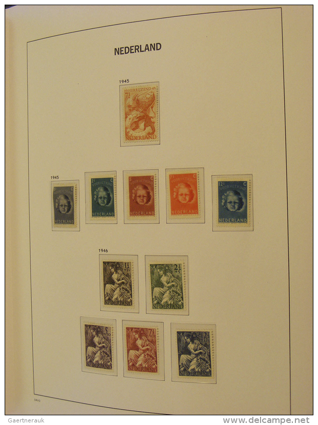 1945/76: MNH, Mint And Used Collection Netherlands 1945-1976, In Various Quality, Practicallycomplete. In Luxury... - Autres & Non Classés