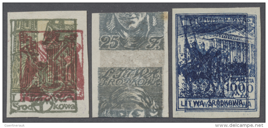 1920/1922, Mainly Mint Assortment Of More Than 250 Stamps, Sorted In Glassines, Comprising Many Interesting Items,... - Autres & Non Classés