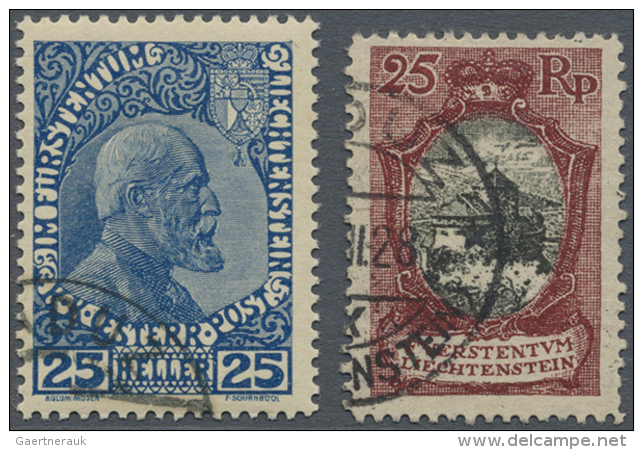 1912/1939: Kleine Sammlung Von Rund 300 Gestempelten Und Ungebrauchten Marken Auf Alten Albumbl&auml;ttern, Dabei... - Autres & Non Classés