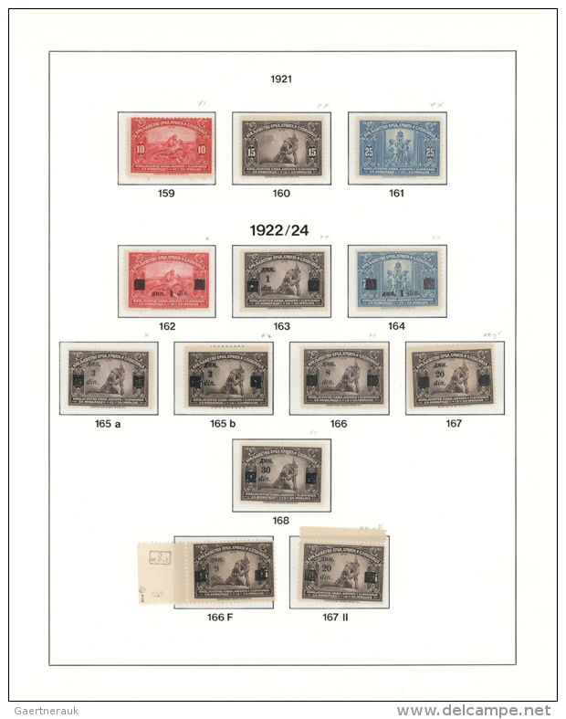 1921/1941, Extraordinary Mint Collection, Mainly Unmounted Mint, Which Is COMPLETE According To Main Cat.numbers... - Autres & Non Classés