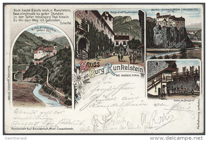 1898/1935, S&uuml;dtirol / Alto Adige. Feinst Nach Orten Und T&auml;lern Sortierter Bestand Von Ca. 12.500... - Non Classés