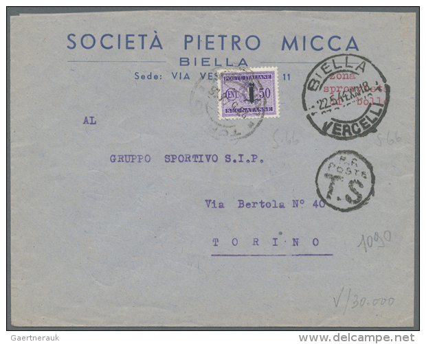 1883/1970 (ca) 80+ Covers With Porto Stamps - A Huge Part Of Them "used As Regulary Stamps" But Also A Lot Of Other... - Non Classés