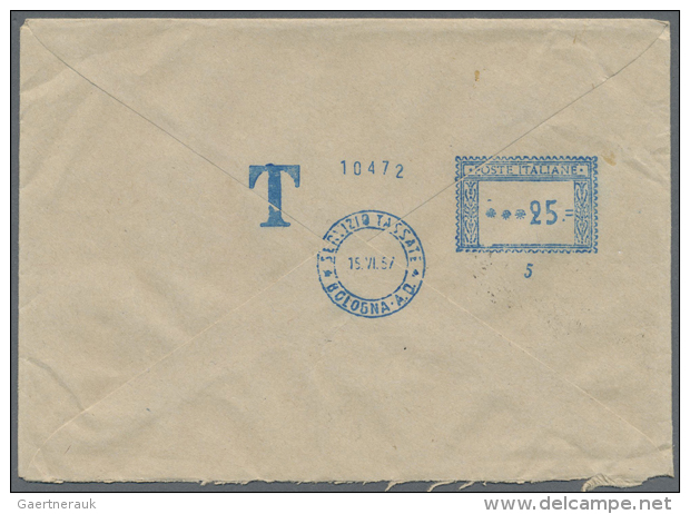 1902/1963 (ca.), Holding Of Apprx. 350 Commercial Covers/cards, Mainly Postwar Period And Chiefly Deriving From A... - Non Classés