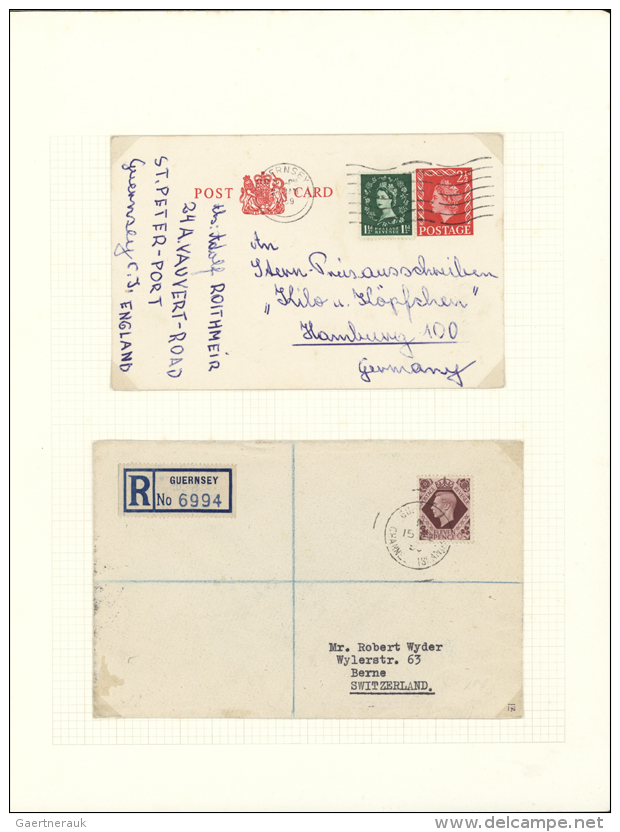 1950/1983, Collection Of All Three Countries In Four Albums, Especially A Nice Section Covers Incl. Airmail And... - Non Classés