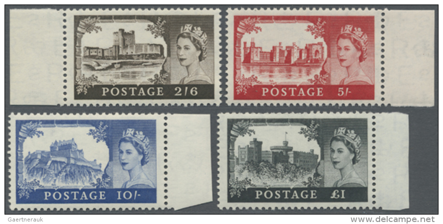 1952/1967, U/m Collection Of The QEII Issues, Apparently Complete Up To Mid-1967 Incl. High Values In Both Types,... - Autres & Non Classés