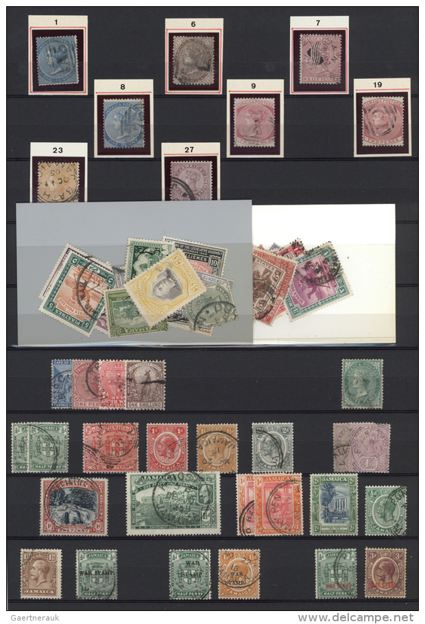 1855/1975 (ca.), GB/Colonies/Commonwealth, Used And Mint Accumulation In 5 Stockbooks, Comprising A Nice Section QV... - Autres & Non Classés