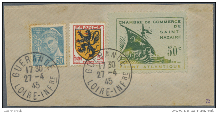 1808/1945 (ca.), Unusual Accumulation With 53 Military Covers Incl. WWI And WWII With Different Postmarks And... - Autres & Non Classés