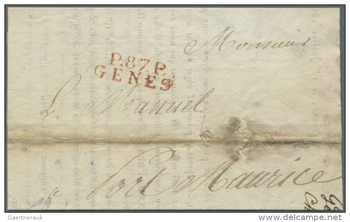 1799/1820, 16 Letters, All With "departement Conquis" Cancellations. (D) - Vide