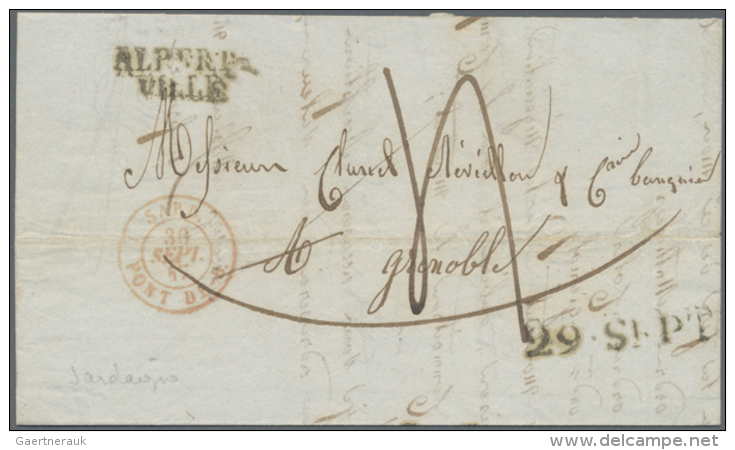 1799/1860: 40 Briefe Aus Den Departements 80 Bis 89. (D) - Vide