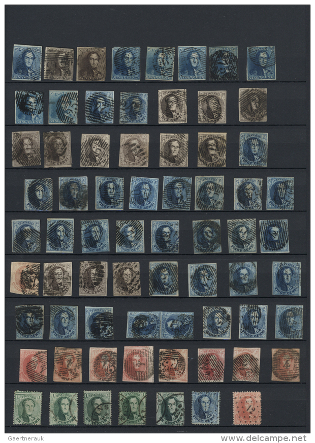 1849/1910 (ca.), Mainly Used Collection/accumulation In A Stockbook, Varied Condition, From Apprx. 65... - Autres & Non Classés