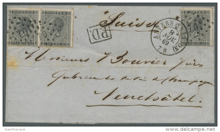 1687/1940 (ca.), Hochinteressanter Bestand Mit Ca. 78 Meist Besseren Briefen (sowie Eine Lose Marke 40 C.... - Autres & Non Classés