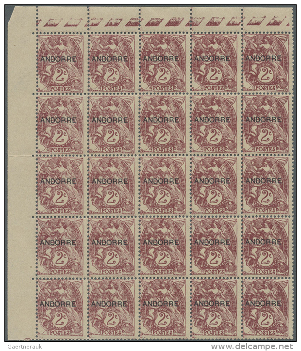1931 12 Postfrische/ungebrauchte Einheiten Z.b. Ein 25er Block Von Der Oberen, Linken Ecke Oder 8er Bl&ouml;cke Mit... - Collections