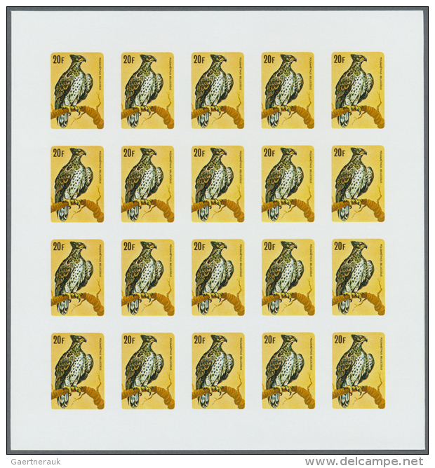 1979, Burundi. Progressive Proofs Set Of Sheets For The BIRDS Postage Issue. The Issue Consists Of 9 Values And The... - Autres & Non Classés