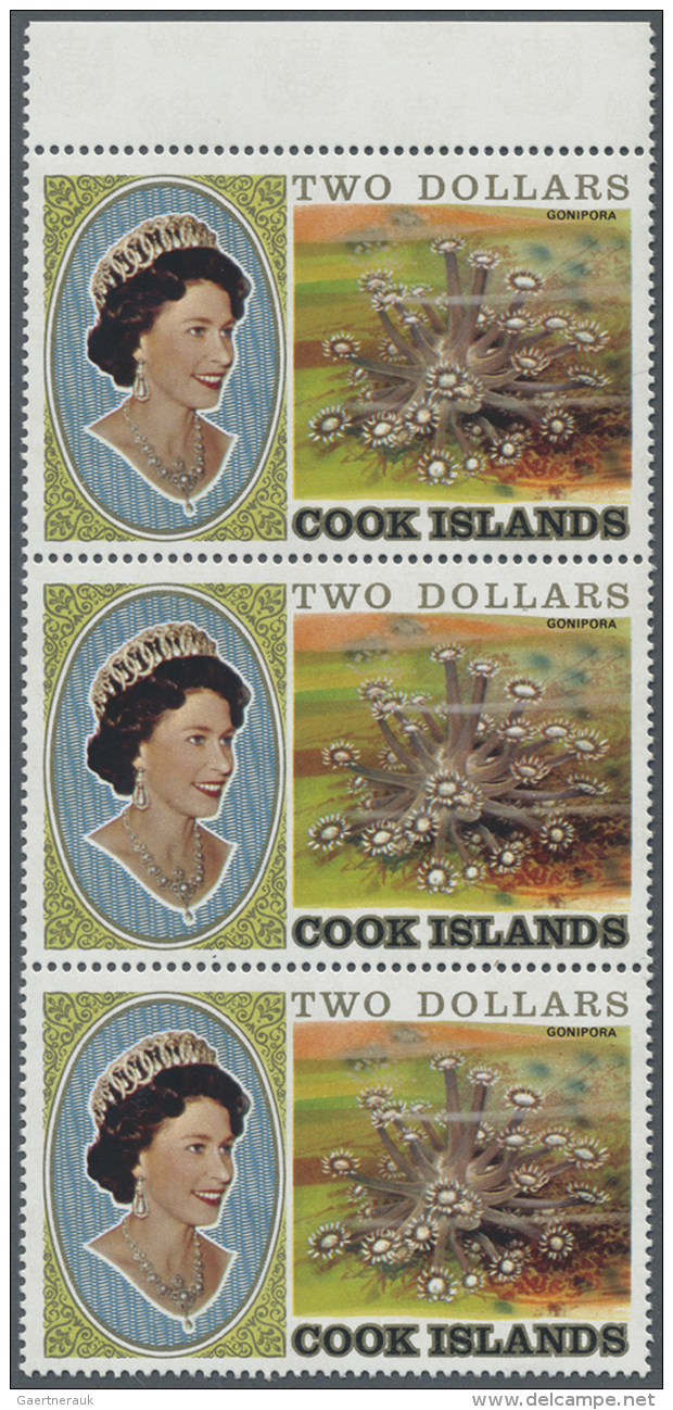 1981, Cnidaria, Cook Island Thematic Issue $2 And $3, 243 U/m Copies Each Within Sheets/units. Michel Nos. 763/64 -... - Autres & Non Classés