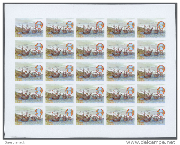 1992, Morocco. Progressive Proofs Set Of Sheets For The Issue Discovery Of America 500th Anniversary. The Issue... - Bateaux