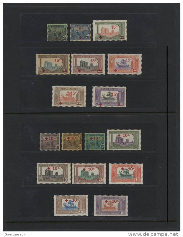 1900/1990 (ca.), Umfangreiche Sammlung Meist Postfrischer Ausgaben Aus Aller Welt Mit Vielen Besseren Und Kpl.... - Croix-Rouge